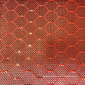 Carbon aramid hybrid fabric colored hexagon carbon aramid jacquard fabric Factory